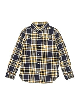 Janie And Jack Long Sleeve Button Down Shirt