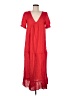 Shein 100% Polyester Red Casual Dress Size 6 - photo 1