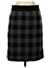 Adrienne Vittadini Plaid Black Casual Skirt Size S - photo 2