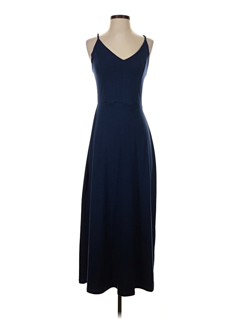 Pre-owned Market & Spruce Cocktail Dress In Blue
