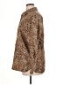 Studio Works Animal Print Brown Long Sleeve Button-Down Shirt Size XL - photo 5