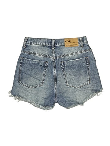 ONE X ONETEASPOON Denim Shorts (view 2)