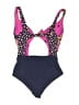 Maaji Graphic Pink One Piece Swimsuit Size M - photo 2