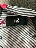 Iz Byer 100% Polyester Floral Gray 3/4 Sleeve Blouse Size S - photo 7