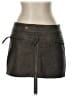Edikted 100% Polyester Brown Gray Faux Leather Skirt Size XS - photo 1