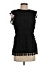 MICHAEL Michael Kors 100% Polyester Black Sleeveless Blouse Size 4 - photo 1