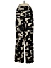 Cider Print Black Casual Pants Size S - photo 2