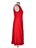 Halston Solid Red Cocktail Dress Size 10 - photo 4