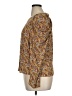 Rebecca Minkoff Multi Color Brown Long Sleeve Blouse Size XL - photo 5