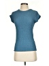 Zara Tweed Blue Short Sleeve Turtleneck Size S - photo 1
