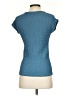 Zara Tweed Blue Short Sleeve Turtleneck Size S - photo 2
