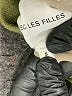 Avec Les Filles 100% Polyester Argyle Green Coat Size S - photo 8