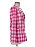 TCEC Checkered-gingham Pink Blazer Size M - photo 4