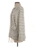 Left Coast by Dolan 100% Cotton Stripes Ivory Jacket Size S - photo 5