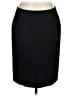 Talbots 100% Polyester Solid Black Formal Skirt Size 8 Petite - photo 1