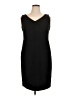 MM. LaFleur Solid Black Cocktail Dress Size 1X - photo 1