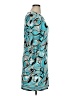 MICHAEL Michael Kors Graphic Teal Casual Dress Size 14 - photo 4