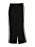 Adidas 100% Polyester Black Track Pants Size 7 - photo 2