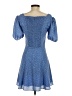 French Connection Hearts Blue Cocktail Dress Size 2 - photo 2