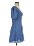 French Connection Hearts Blue Cocktail Dress Size 2 - photo 4