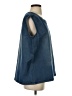 One by One Teaspoon Blue Sleeveless Top Size XXS - photo 4