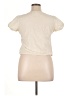 Assorted Brands Ivory Short Sleeve Blouse Size XL - photo 2