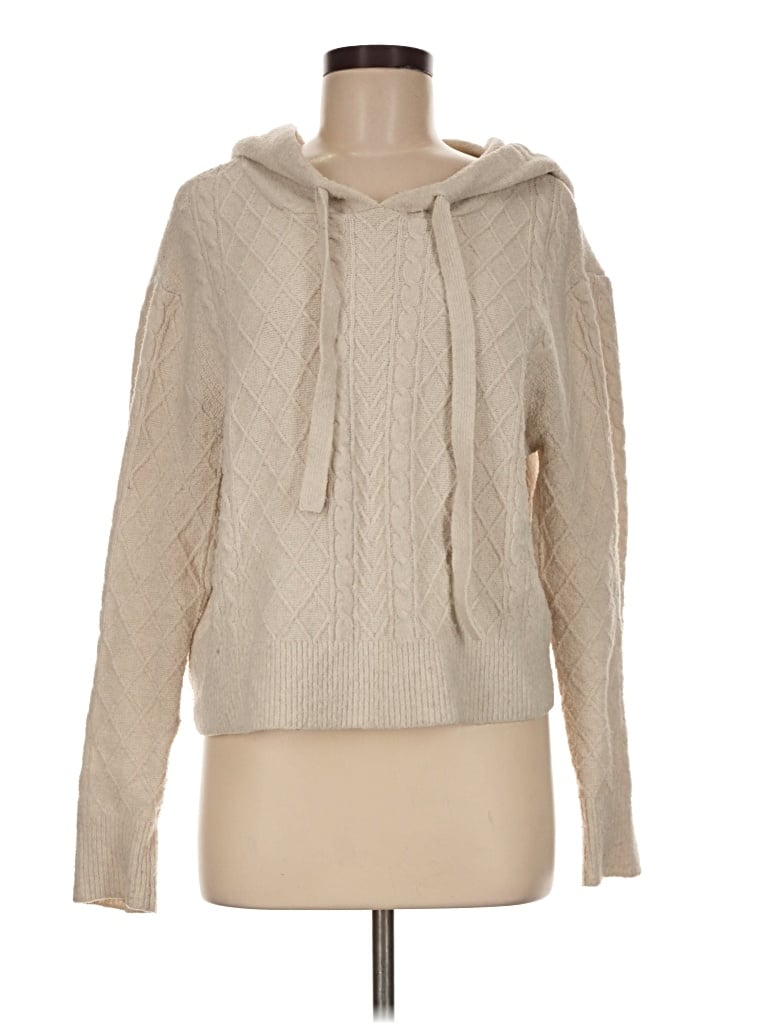 Pre-owned Hazel Pullover Sweater In Tan