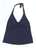 Lands' End Polka Dots Blue Swimsuit Top Size 14 - photo 1