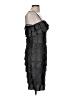 JS Collections Tweed Black Gray Cocktail Dress Size 6 - photo 4