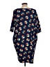 Lularoe Argyle Blue Casual Dress Size L - photo 2