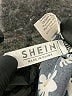 Shein 100% Polyester Hearts Black Casual Dress Size XL/OXL - photo 9