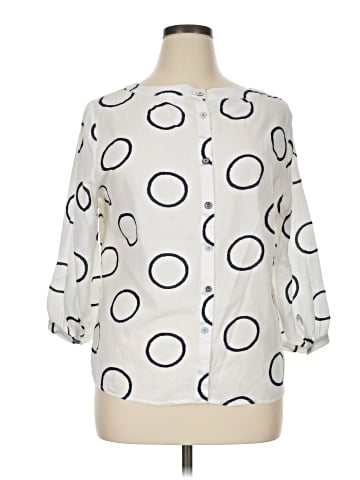 Ethyl 3/4 Sleeve Blouse (view 1)