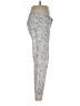 Worth New York Floral Silver Ivory Jeggings Size 8 - photo 4