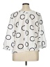 Ethyl Ivory 3/4 Sleeve Blouse Size XL - photo 2