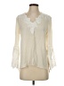 Kobi Halperin 100% Polyester Ivory 3/4 Sleeve Blouse Size S - photo 1