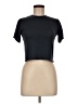 all in motion Black Short Sleeve Turtleneck Size 8 - photo 1