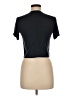 all in motion Black Short Sleeve Turtleneck Size 8 - photo 2