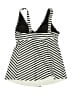 Unbranded Stripes Ivory Swimsuit Top Size M - photo 2