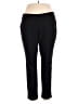 INC International Concepts Solid Black Active Pants Size 16 - photo 1