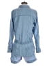 Saks Fifth Avenue 100% Lyocell Blue Romper Size S - photo 2