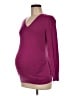 Gap - Maternity Purple Pullover Sweater Size M - photo 1