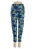 Assorted Brands Print Blue Active Pants Size S - photo 1