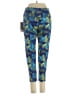 Assorted Brands Print Blue Active Pants Size S - photo 2