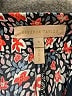 Rebecca Taylor Floral Blue Silk Pants Size S - photo 4