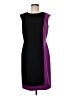 AB Studio Color Block Purple Cocktail Dress Size 8 - photo 1