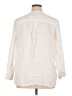 Talbots 100% Linen Ivory 3/4 Sleeve Blouse Size 1X - photo 2