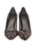 Ann Taylor Animal Print Brown Heels Size 9 1/2 - photo 2