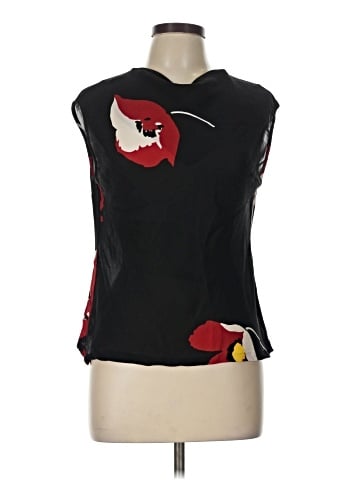 Linda Allard Ellen Tracy Sleeveless Silk Top (view 1)