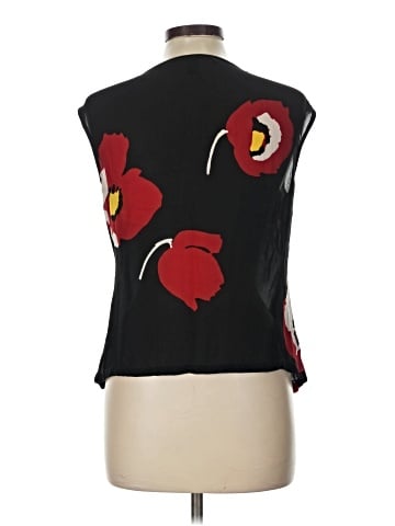 Linda Allard Ellen Tracy Sleeveless Silk Top (view 2)