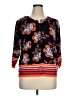 Joseph A. Paisley Black Pullover Sweater Size XL - photo 1